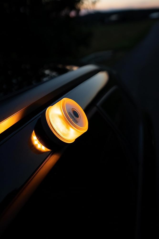 OSRAM LEDguardian ROAD FLARE Signal V16, emergency light for cars, breakdown light, car emergency beacon, round safety warning light for vehicles and motorcycles - Image 3