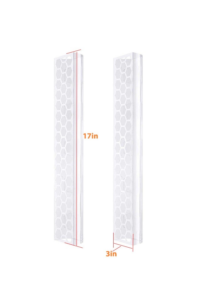 Generic 4 Pcs 17 Inch Plastic Moss Pole for Plants Monstera, Stackable Plant Support for Indoor Climbing Plants  Clear Plant Poles with 1pcs Garden Ties Work with Sphagnum Moss  - Image 5