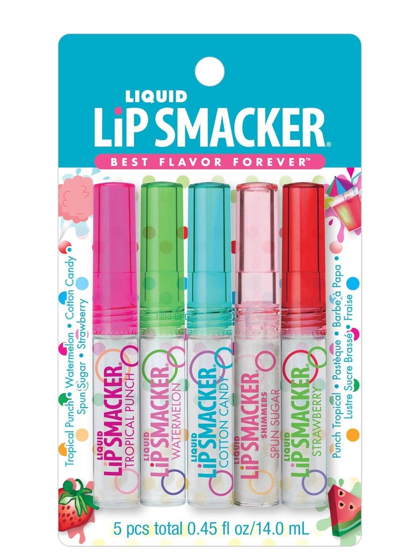 Lip Smacker Lip Smacker Liquid Lip Gloss Friendship Pack, 5 Count  - Image 1