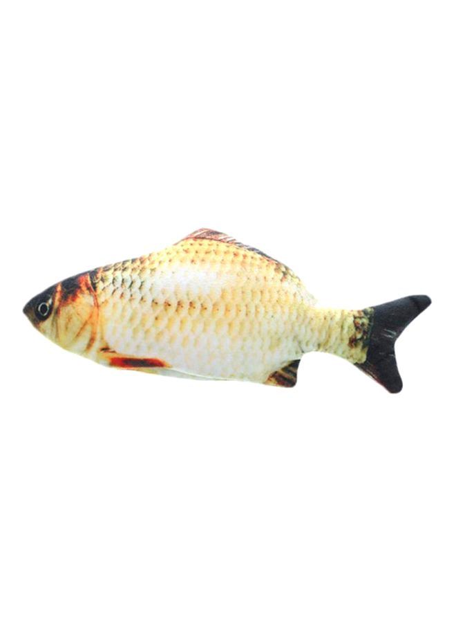 NIBEMINENT Interactive Fish Toy Gold/White 30cm - Image 1