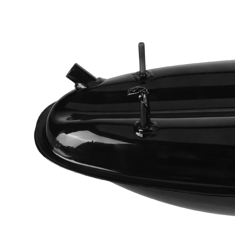TIMZH 2L black metal fuel tank with lid, Petcock, filter and complete installation kit, compatible with 2-stroke 49-80cc bicycles and electric bicycles - Image 5