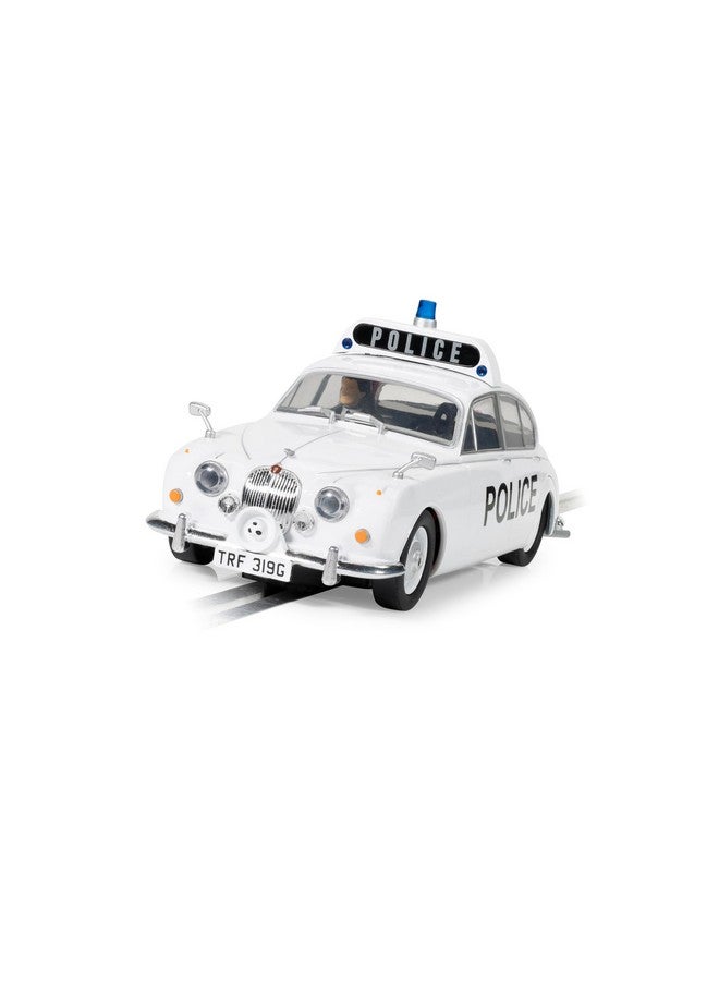 Scalextric Jaguar MK 2 Police Car 1:32 Slot Race Car C4420 - Image 3