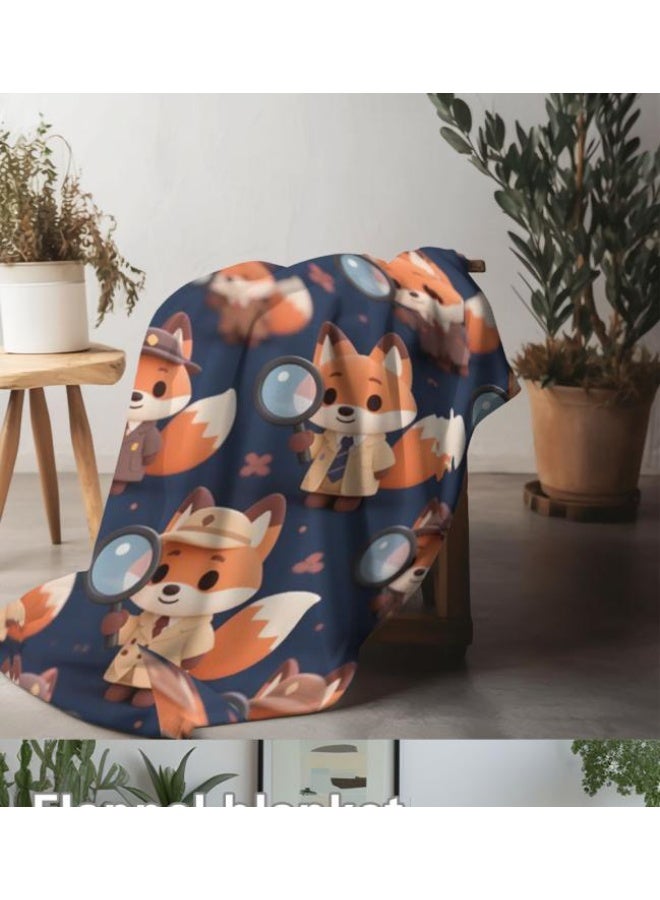 general Flannel thin blanket (warm and comfortable, suitable for sleep, gaming, dust removal and sandproof) 150cm*200cm - 684 - Image 3