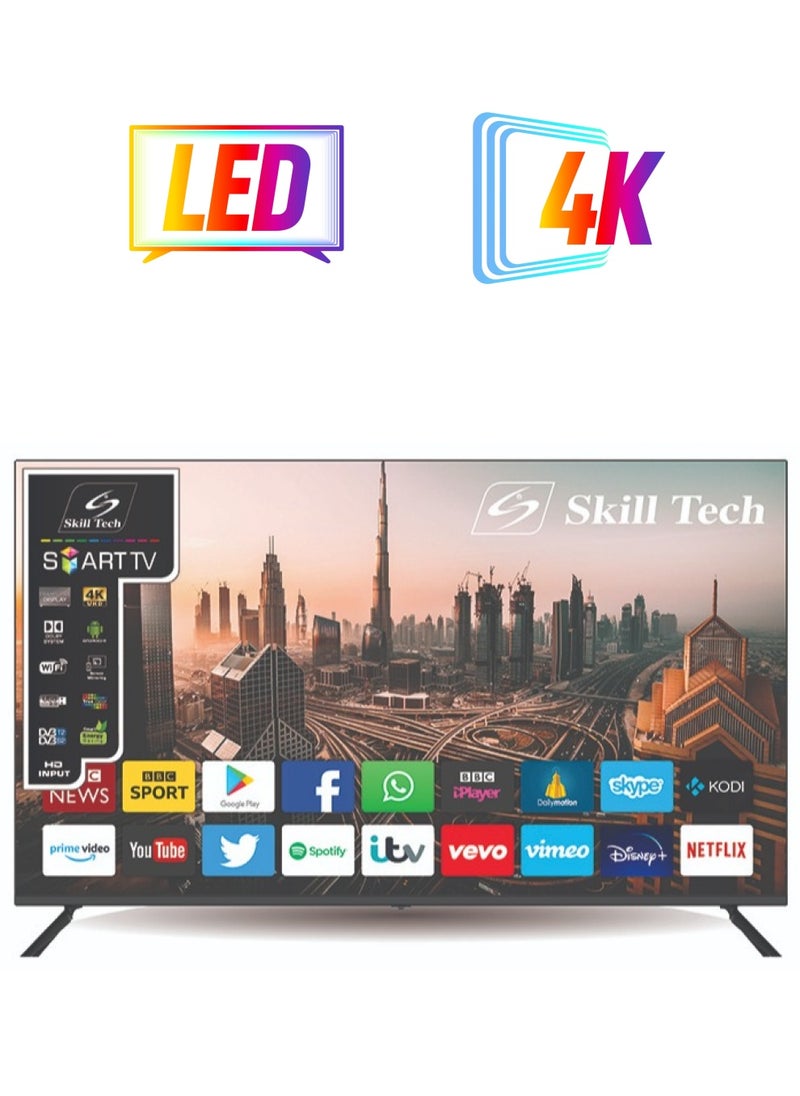 Skill Tech SK5050S4KFL Skill Tech 50 INCH SMART FRAMELESS 4K UHD LED TV  - Image 1