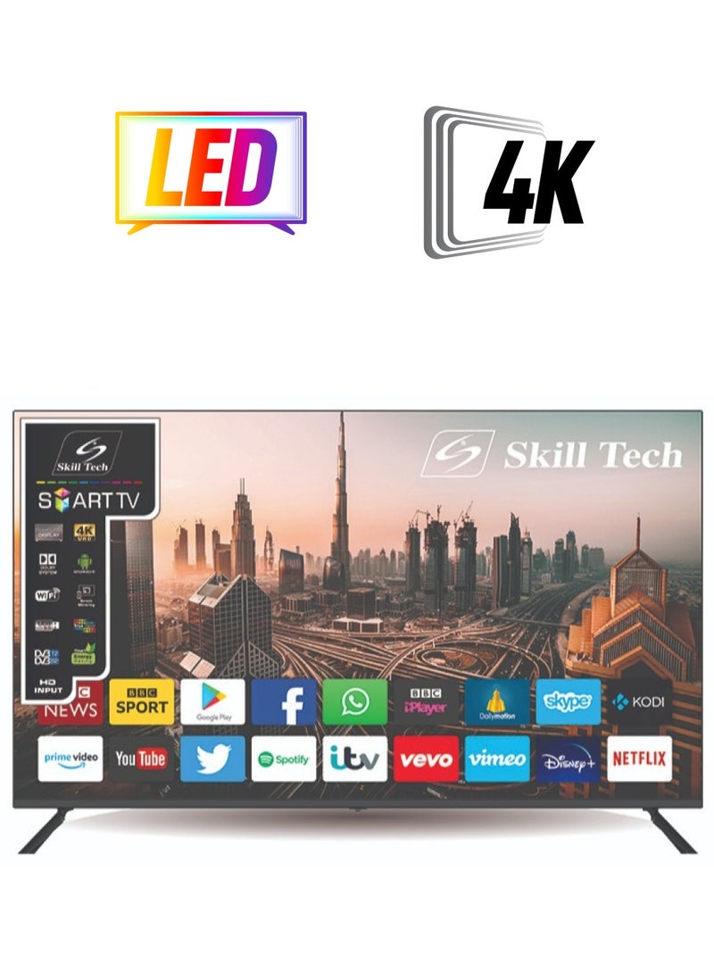 Skill Tech SK5050S4KFL Skill Tech 50 INCH SMART FRAMELESS 4K UHD LED TV  - Image 1