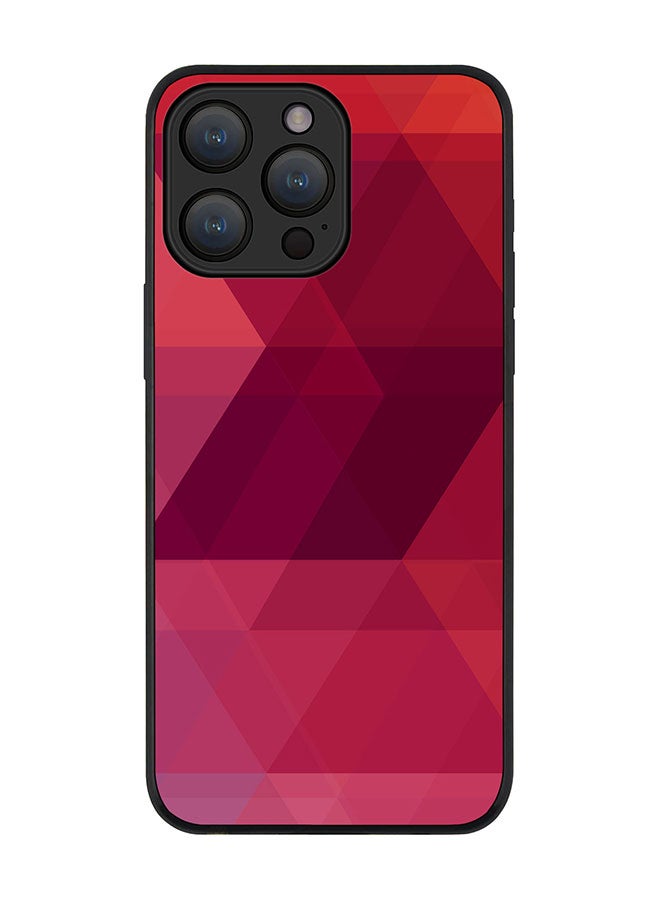 Stylizedd غطاء حماية لهاتف iPhone 15 Pro، أسود، رفيع، مرن وناعم، مضاد للسقوط، مصنوع من جل TPU، جرابات حماية رقيقة للهاتف - Three Berries - Image 1