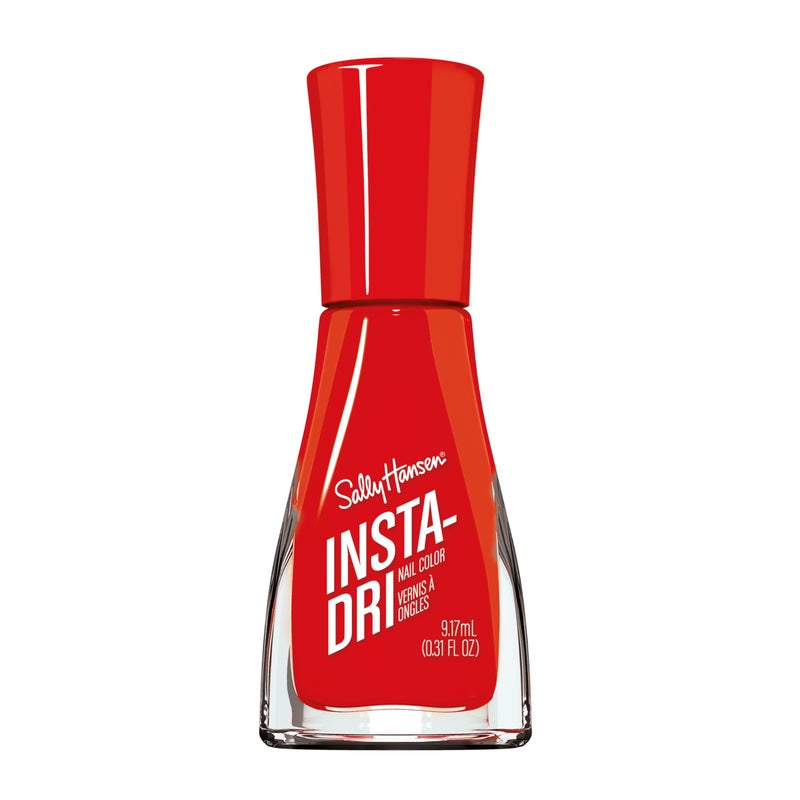 Sally Hansen Insta-Dri Nail Polish | Quick Dry, Long Lasting, Streak-Free Shine | Opaque, Glossy | 361 Augmented Red-ality | Vivid True Red Nail Color - Image 1