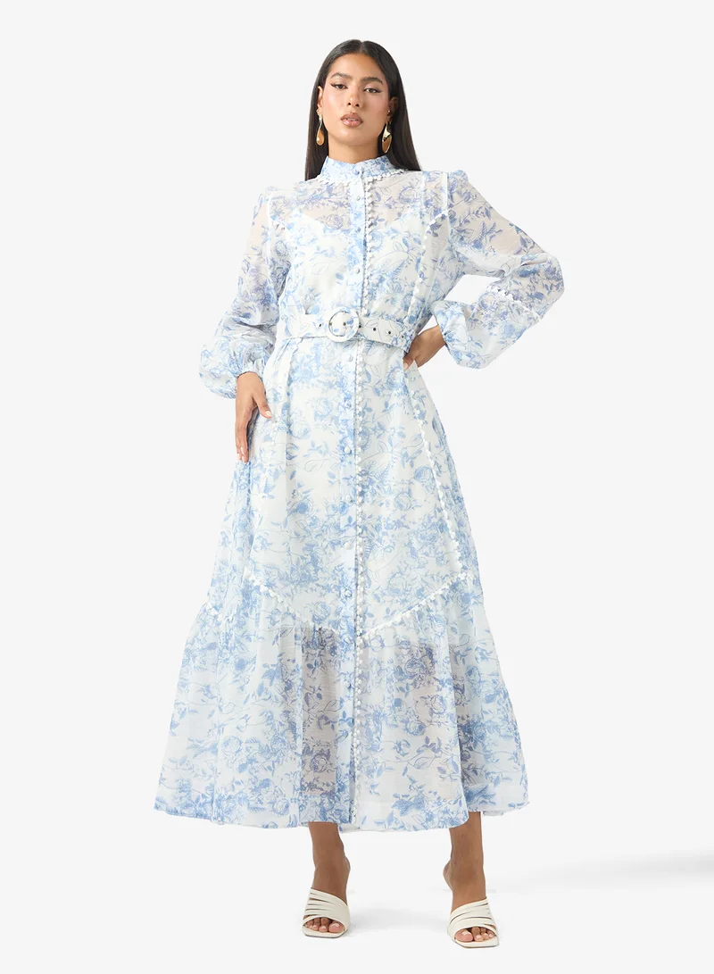 ELLA Floral Print Dress