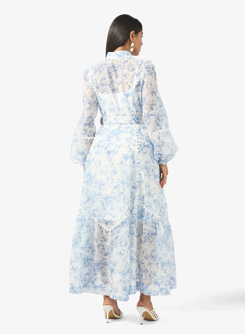 ELLA Floral Print Dress