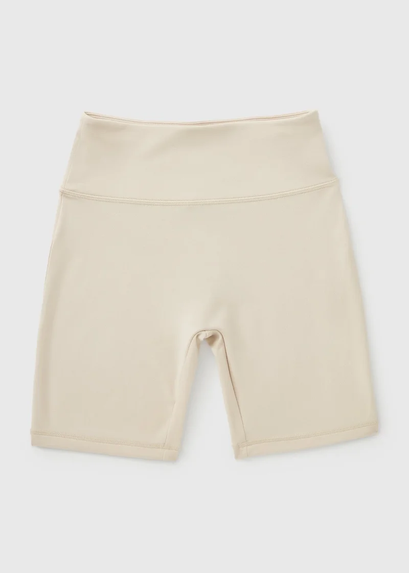 Matalan Girls Cream Soft Touch Cycling Shorts