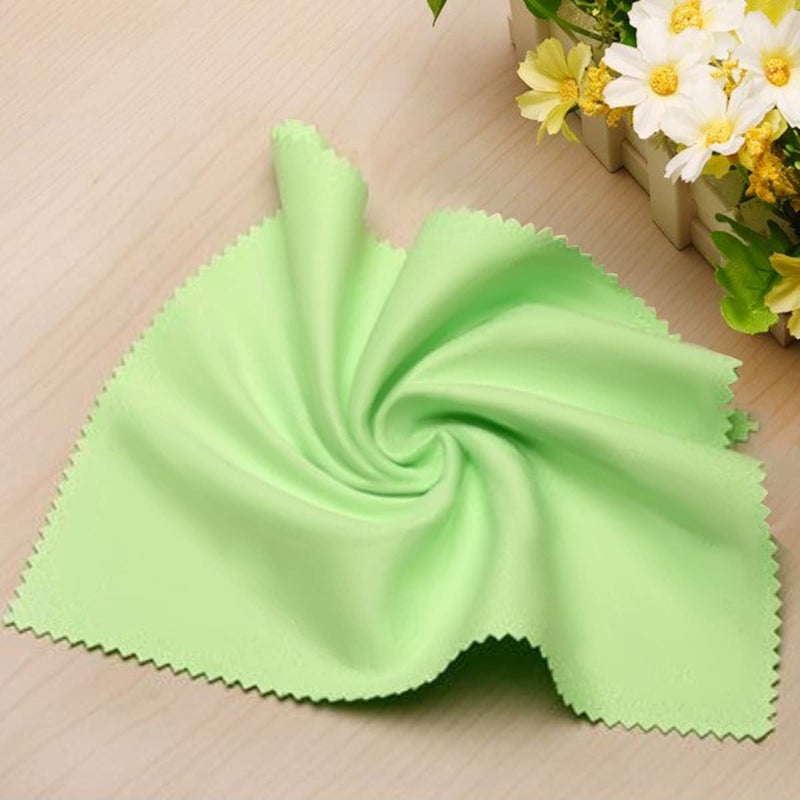RUSON 6 Pack Guitar Cloths, 12"x12" Microfiber Flute Cleaning Cloth for Musical Instruments Polishing & Cleaning Cloths for Guitar Flute Violin Piano Clarinet Trumpet Sax - Image 3