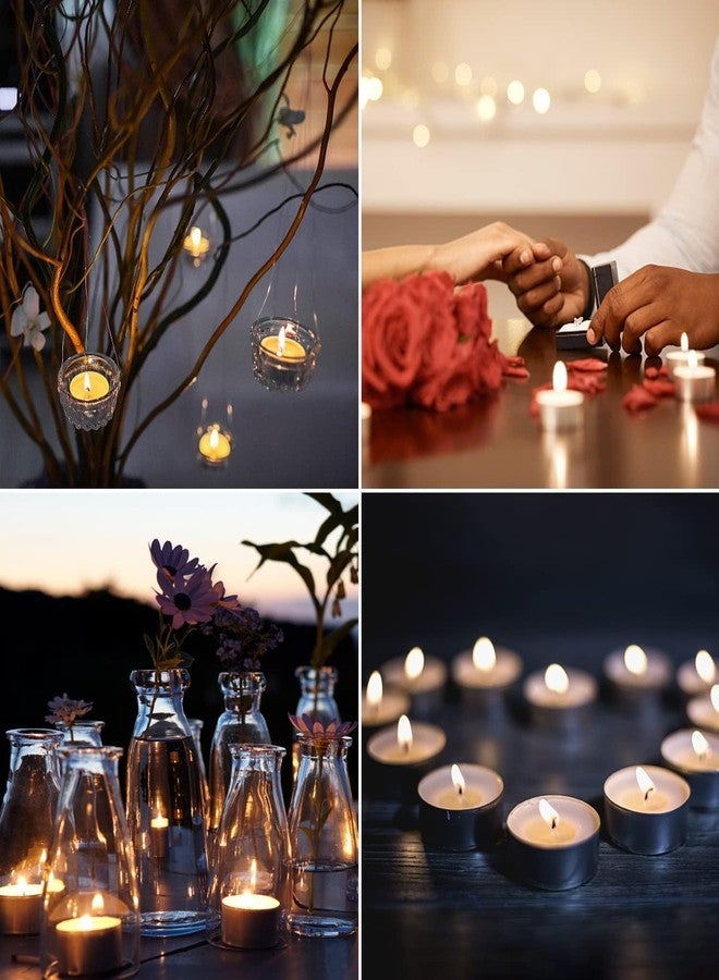 Akaar Décor's Tea Light Candles Multiple Pack Bulk 2-3 Hours Long Time Burning, Natural Wax Tealights, Smokeless & Odorless, White Mini Tea Lite Candles for Diwali Décor| Home Décor| Christmas (25) - Image 4