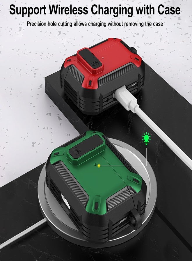 Meliya for AirPods Pro 2nd/1st Generation Case Cover with Cleaner Kit & Keychain, Automatic Pop-up Full Protection Hard Protective Case with Secure Lock for Apple AirPods Pro 2 (2023/2022/2019) - Image 3