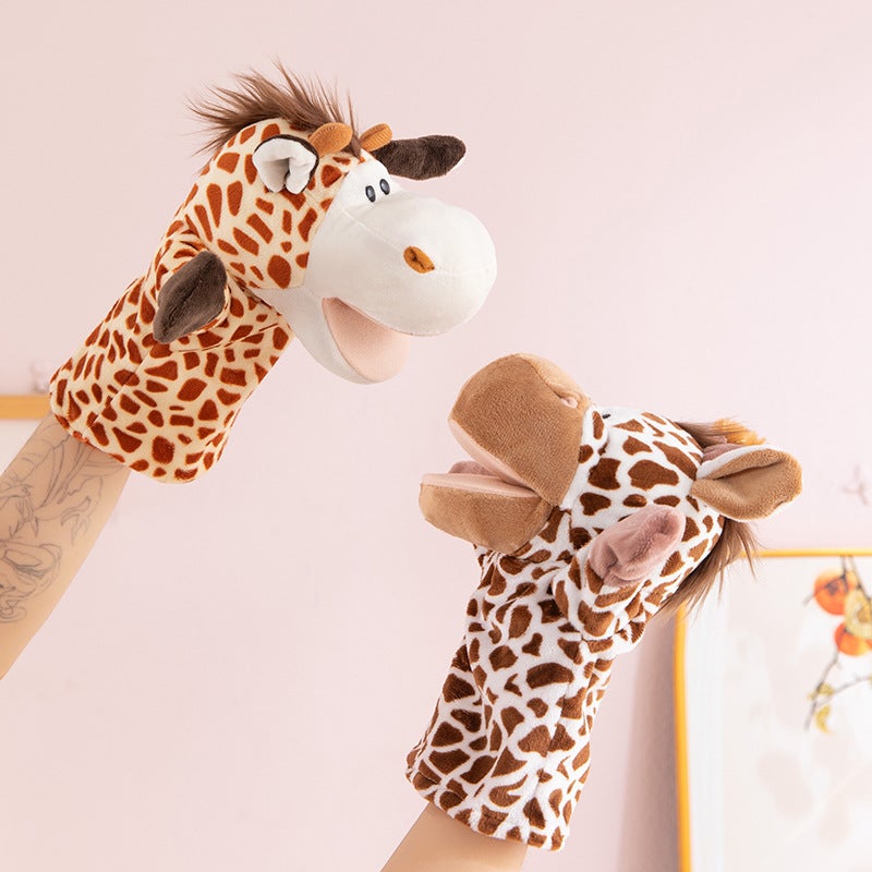 Plush Animal Hand Puppet Toy - Image 1