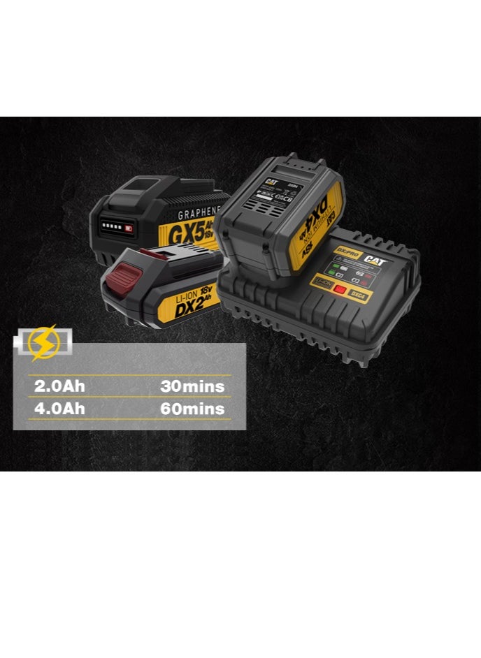 كاتربلر شاحن بطارية كات DXC4 18 فولت 4.0 أمبير ميزة  - Image 3