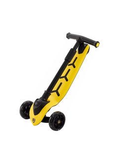 LAMBORGHINI 3-Wheel Foldable Kick Scooter (Yellow)  - Image 1