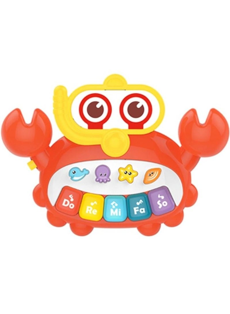Fitto Baby Musical Toy Cute Crab with Music and Lights For Babies and Toddlers - Image 1