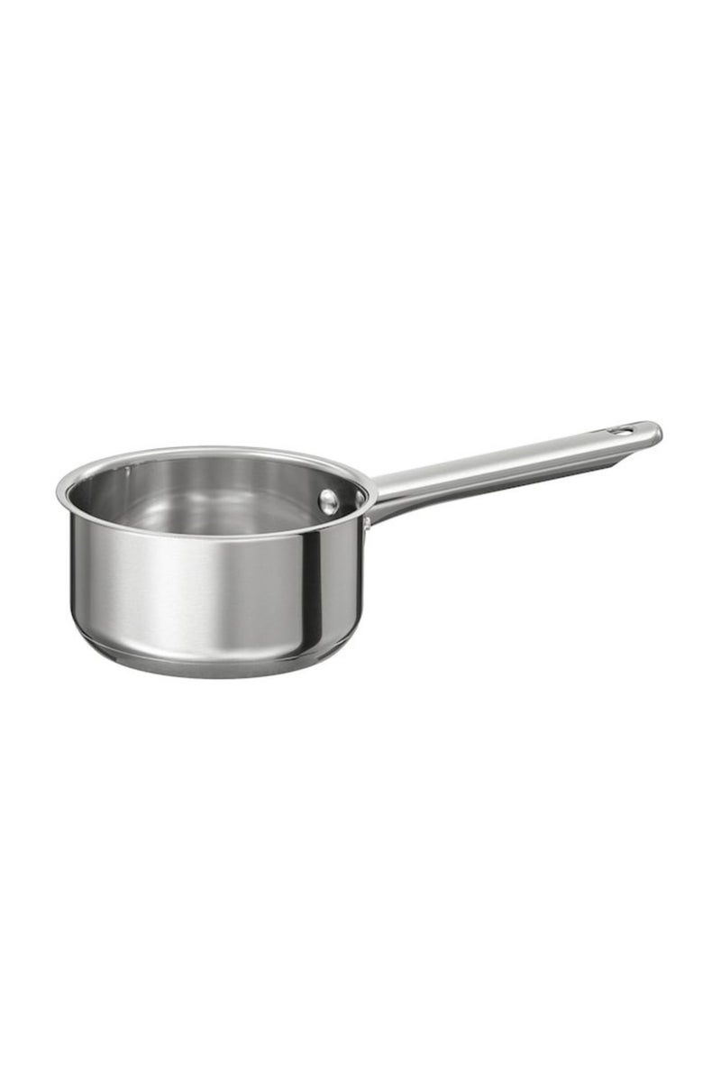 1.0L Stainless Steel Saucepan – Durable, Induction-Safe, Everyday Cooking Essential - Image 1