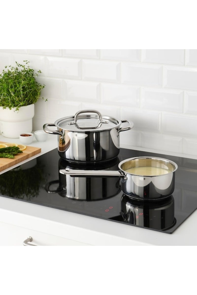 1.0L Stainless Steel Saucepan – Durable, Induction-Safe, Everyday Cooking Essential - Image 2