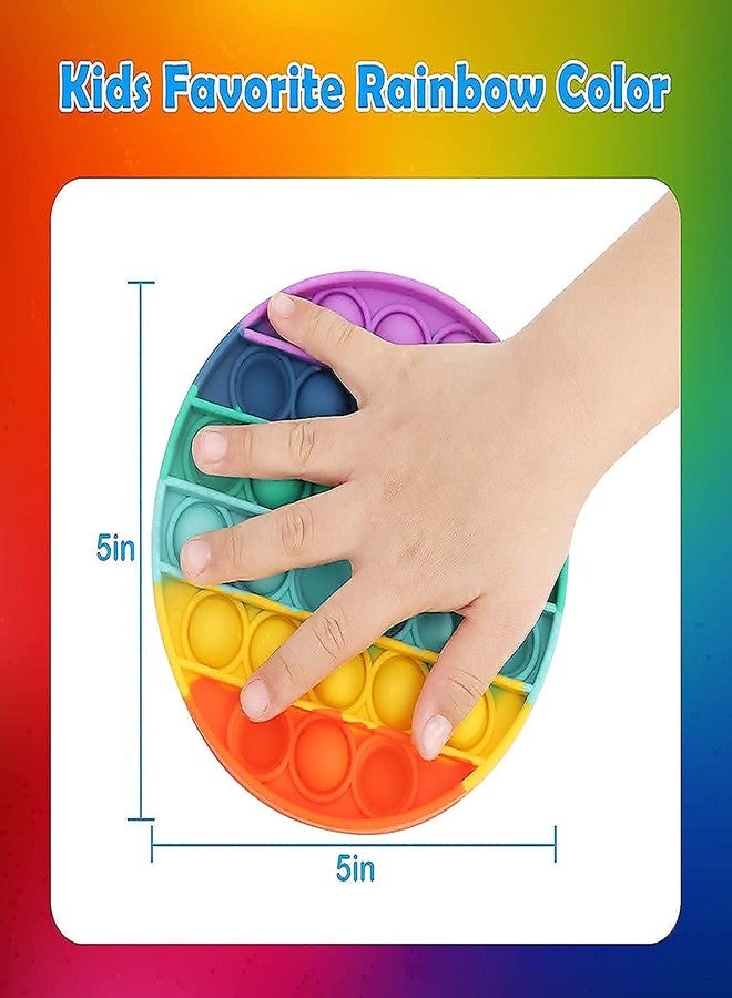 Tilak Venture® Pop It Toys for Kids - Heart & Horse Shape Push Pop Bubble Fidget Sensory Toys, Rainbow Popit, Autism Popit Game, Stress Relief - Image 4