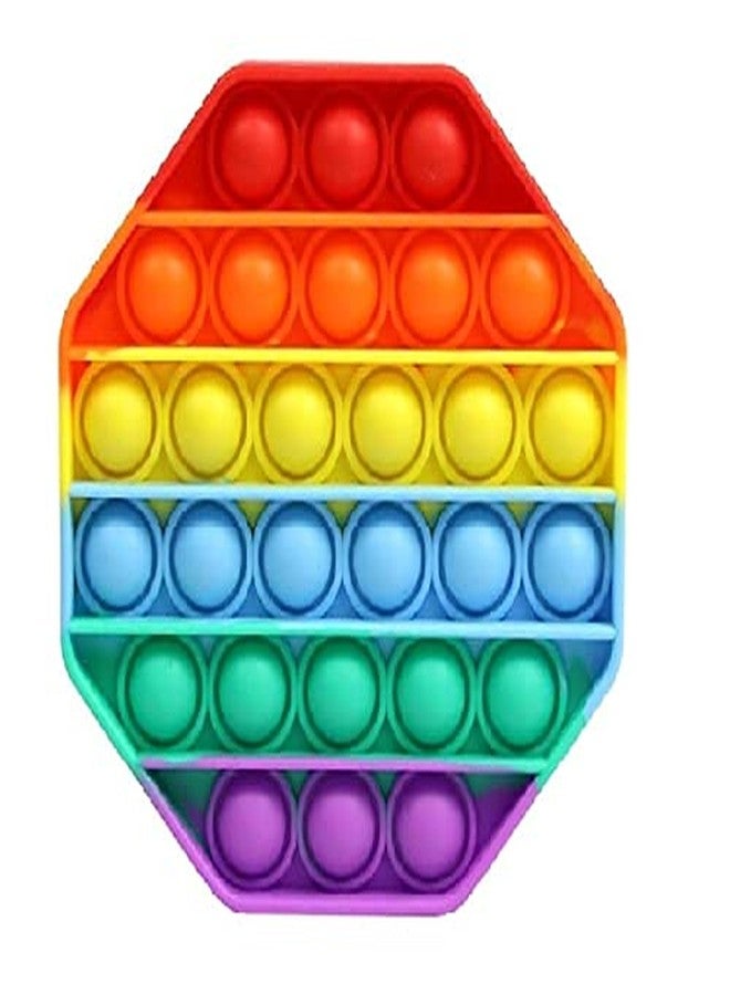 Tilak Venture® Pop It Toys for Kids - Heart & Horse Shape Push Pop Bubble Fidget Sensory Toys, Rainbow Popit, Autism Popit Game, Stress Relief - Image 2