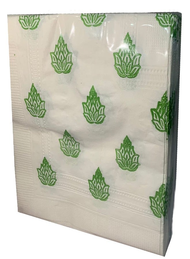 Magic Providers Soft Premium 2 Ply Tissue Paper Napkins Super Absorbent 33*33 cm Pack of 2 Printed Tissues (100 Napkins) | 2PLY Table Napkins | Anniversary Birthday Party | Event Essentials Assorted Print - Image 3