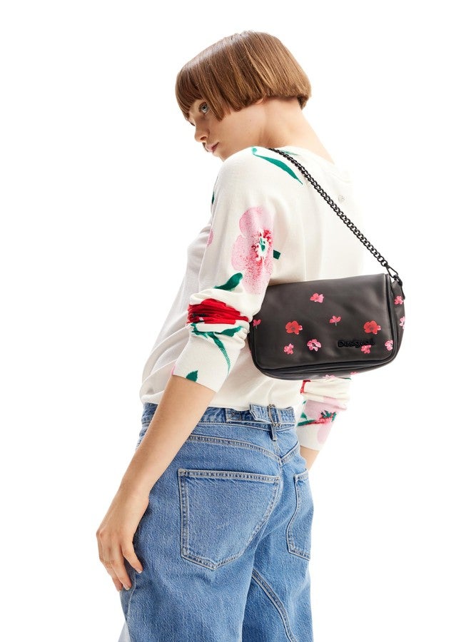 Desigual S Padded Floral Crossbody Bag - Image 5