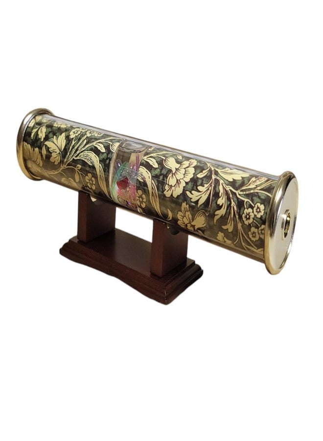 Findlavender Kaleidoscope - with Cradle - Revolving Head Map - Great Decoration for The Office of Home (Green) - Image 1