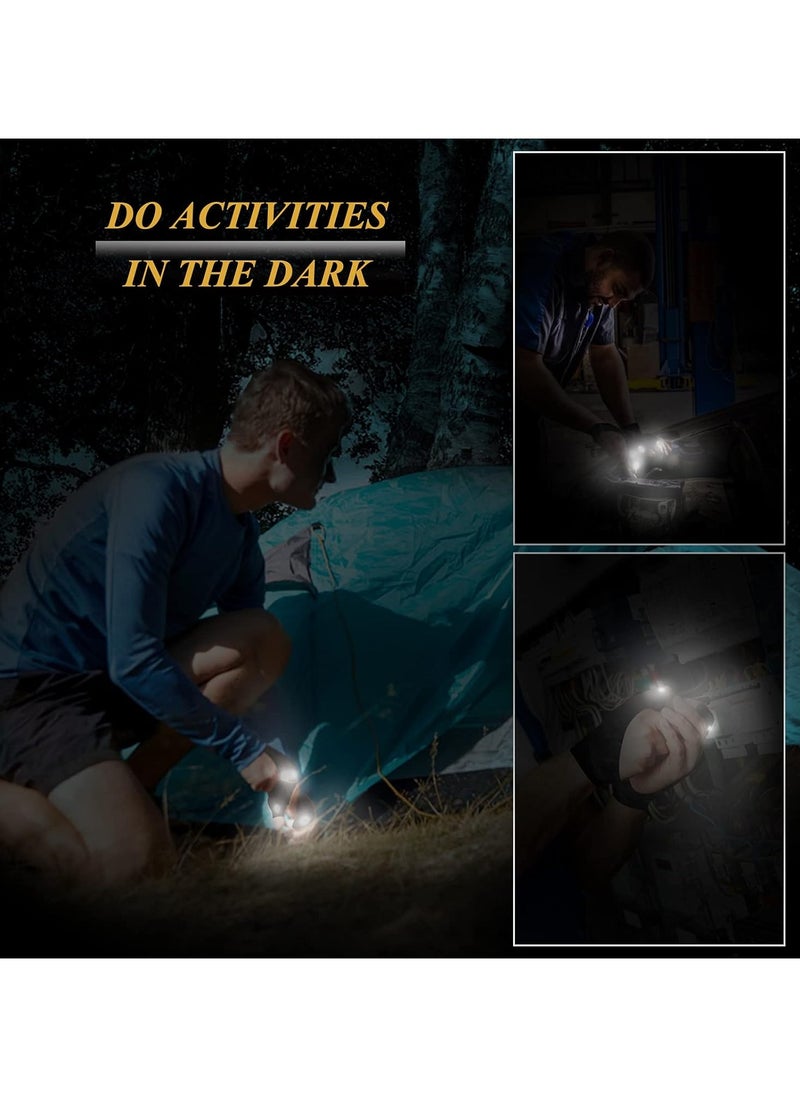 PYC - LED Flashlight Gloves, Gifts for Men Dad Him Boyfriend Husband, Cool Gadget Hands-Free Lights for Camping Fishing Repairing, - Image 1