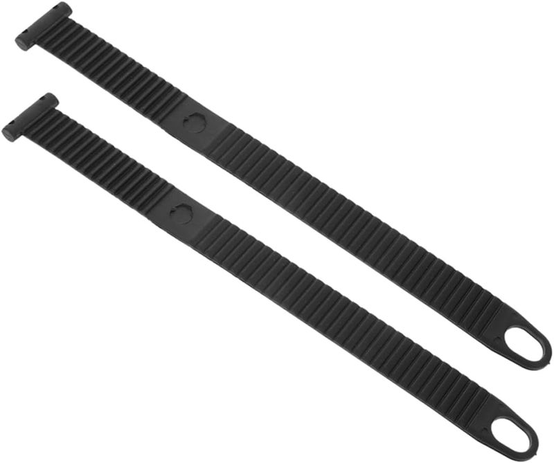 Toyvian 2Pcs Bike Fastening Rubber Strap Multi-use Tire Fixation Belts for Roof Racks Outdoor Cycling Accessories Adjustable Rubber Straps for Bike and Motorcycle - Image 1