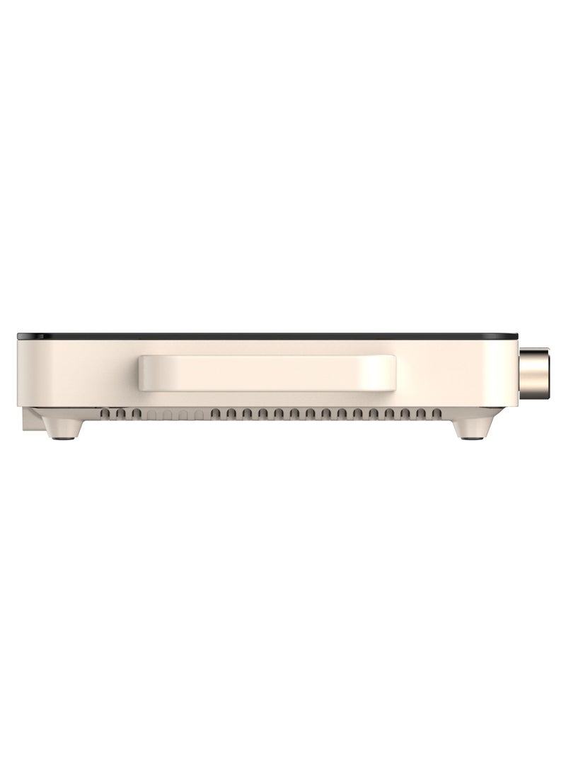 evvoli 2200W Ceramic Cooking Hob EVKA-CH105C Cream - Image 5