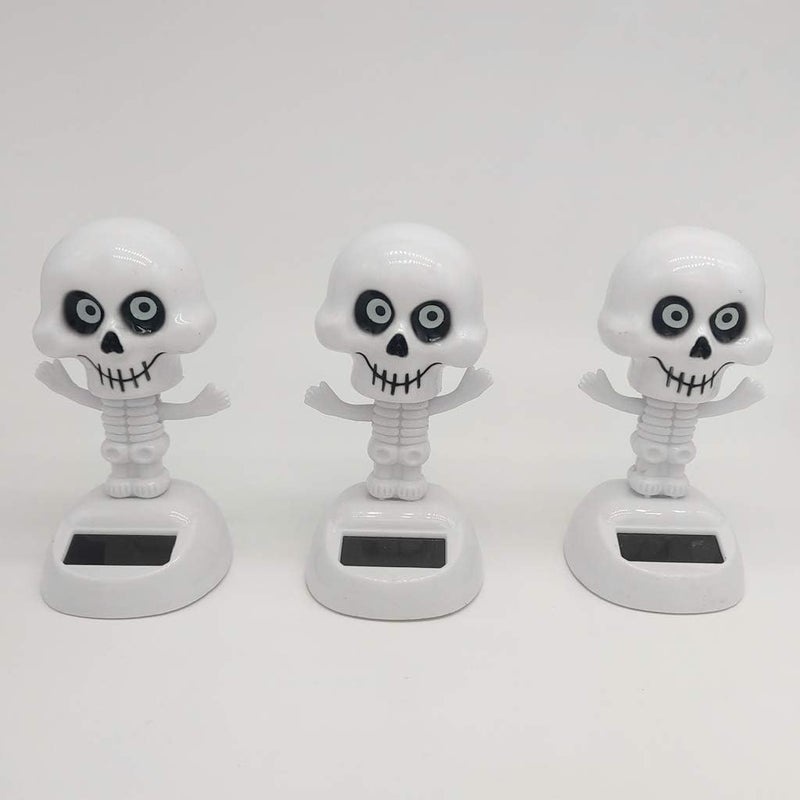 كلاراكو لعبة هيكل عظمي راقص لطيف يعمل بالطاقة الشمسية للمنزل والمكتب وزينة السيارة - Image 2