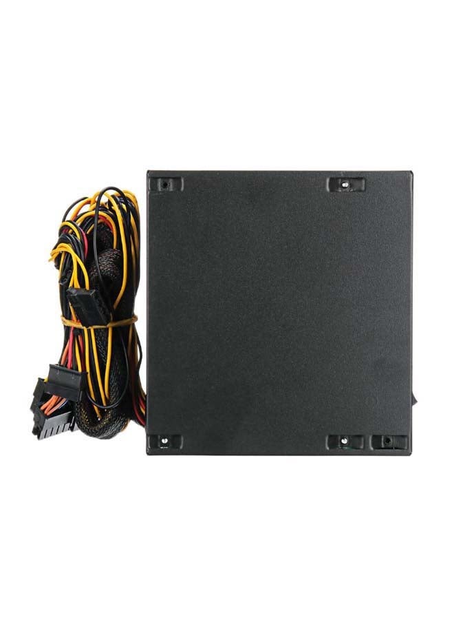 NIBEMINENT Power-Supply LED PC Fan 15 x 14cm Black  - Image 2