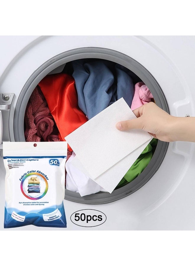 Absorbent fabric-colored tissues, 50 tissues per pack - Image 1