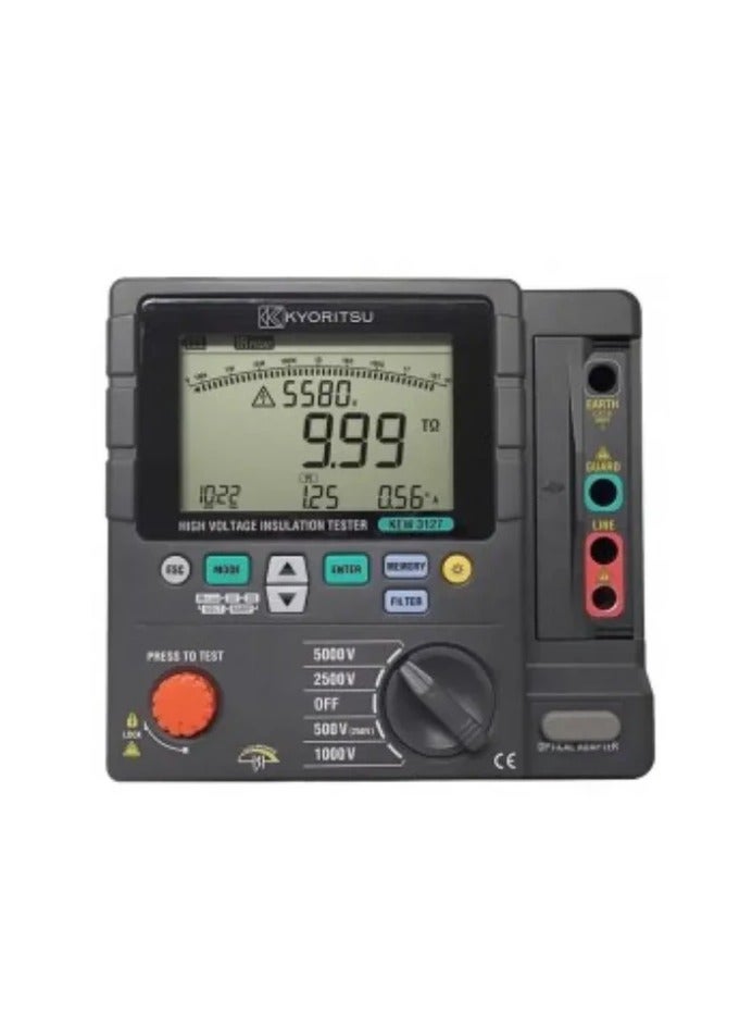 Kyoritsu KEW 3127 High Voltage Insulation Tester - Image 2