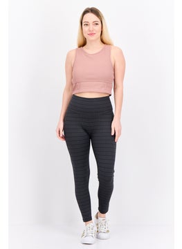 Adidas Women Tight Fit Training Leggings, Grey  - Image 4