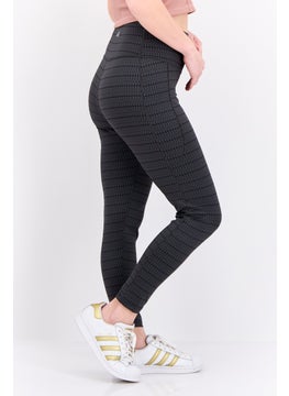 Adidas Women Tight Fit Training Leggings, Grey  - Image 3