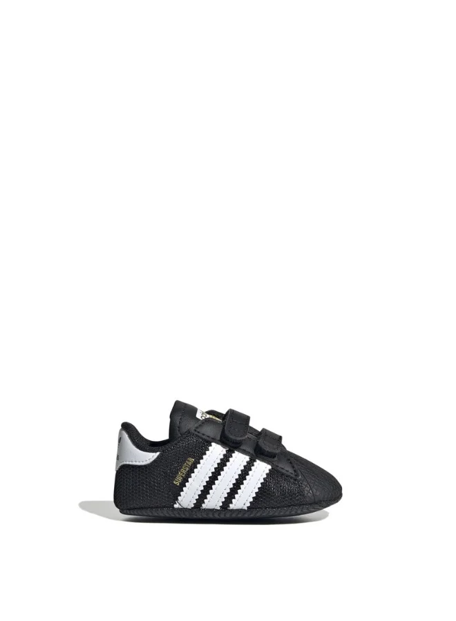 Adidas Adidas Superstar Crib U Black Originals Shoes For Baby