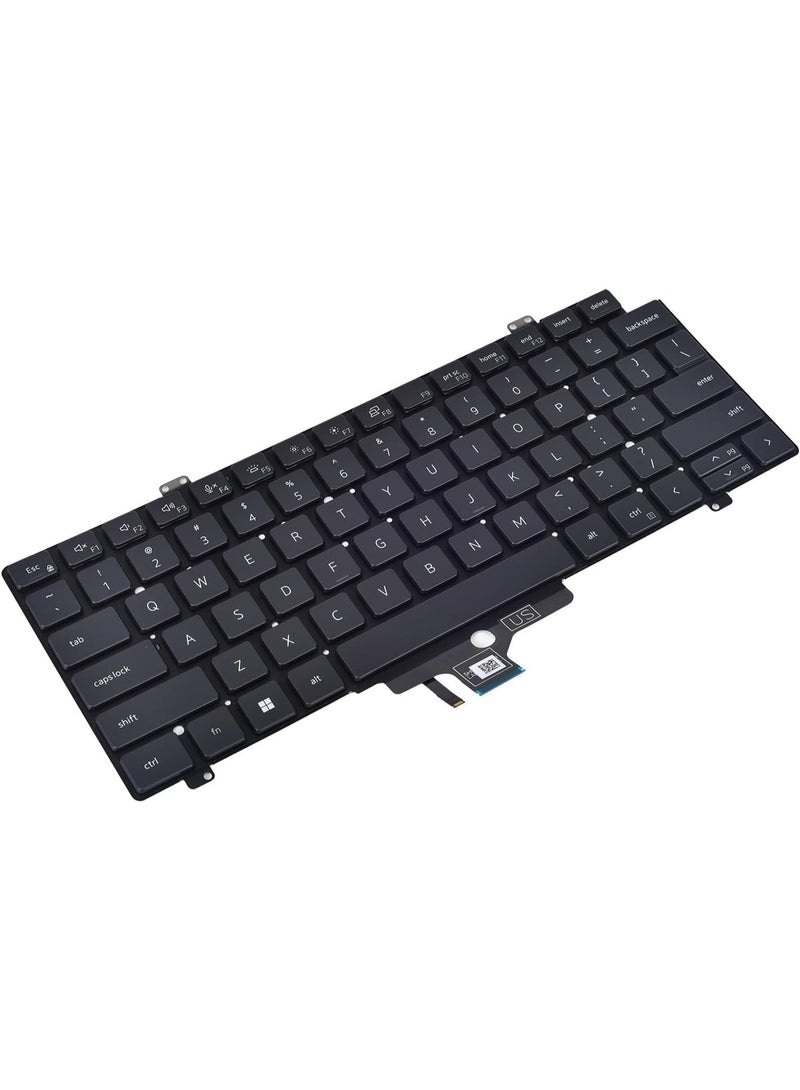 Terabyte Replacement Keyboard for Dell Latitude 5420 5421 5430 5431 5440 7420 7430 7520 7530, Precision 3470 3480 Series Laptop with Backlit P/N: MV4X8 0MV4X8, US Layout - Image 4