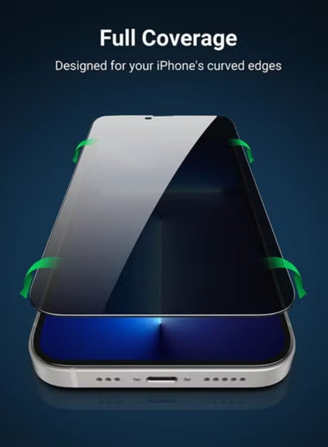 جولف لينك واقي شاشة زجاجي مقوى للخصوصية لهاتف iPhone 14 - Image 3