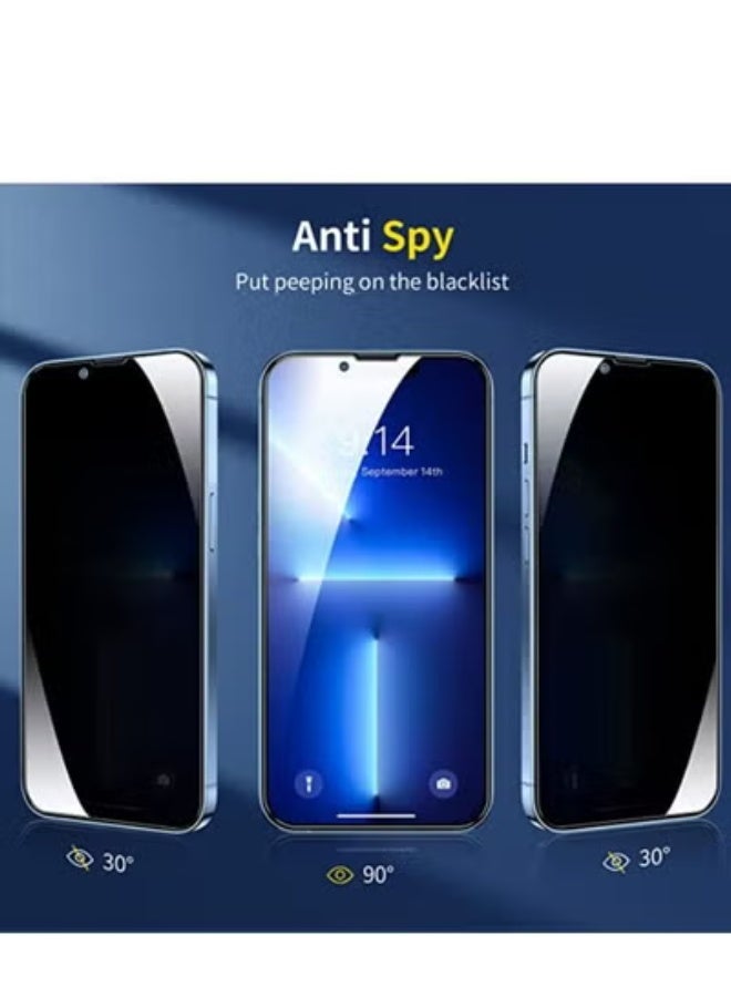 جولف لينك واقي شاشة زجاجي مقوى للخصوصية لهاتف iPhone 14 - Image 4