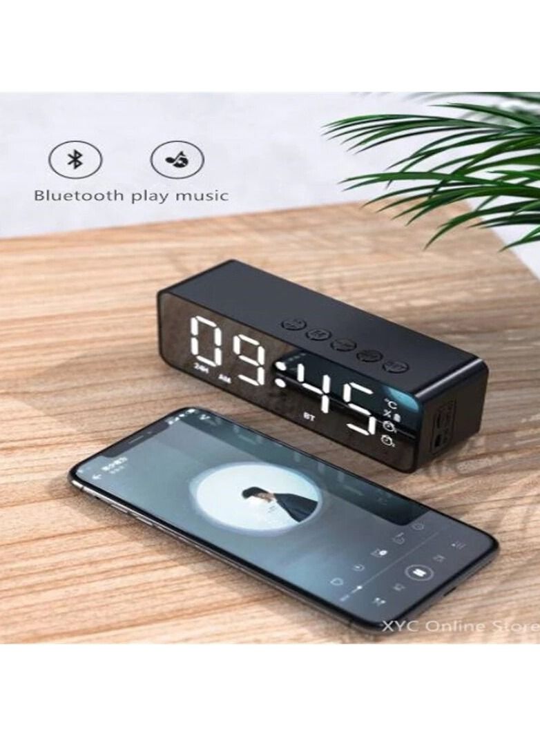 AROAQ G50 Bluetooth Speaker Wireless Multifunctional Support Tf Card Loudspeaker Alarm Clock - Image 5