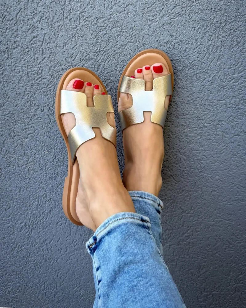 SHOEQ Champagne Hania Luxe for Women | Best Price UAE