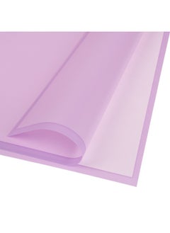 Gulf Flowers Light Purple Color Stripe Wrapping Film – 53 Micron, 20pcs, 58cm x 58cm, Light Purple 
