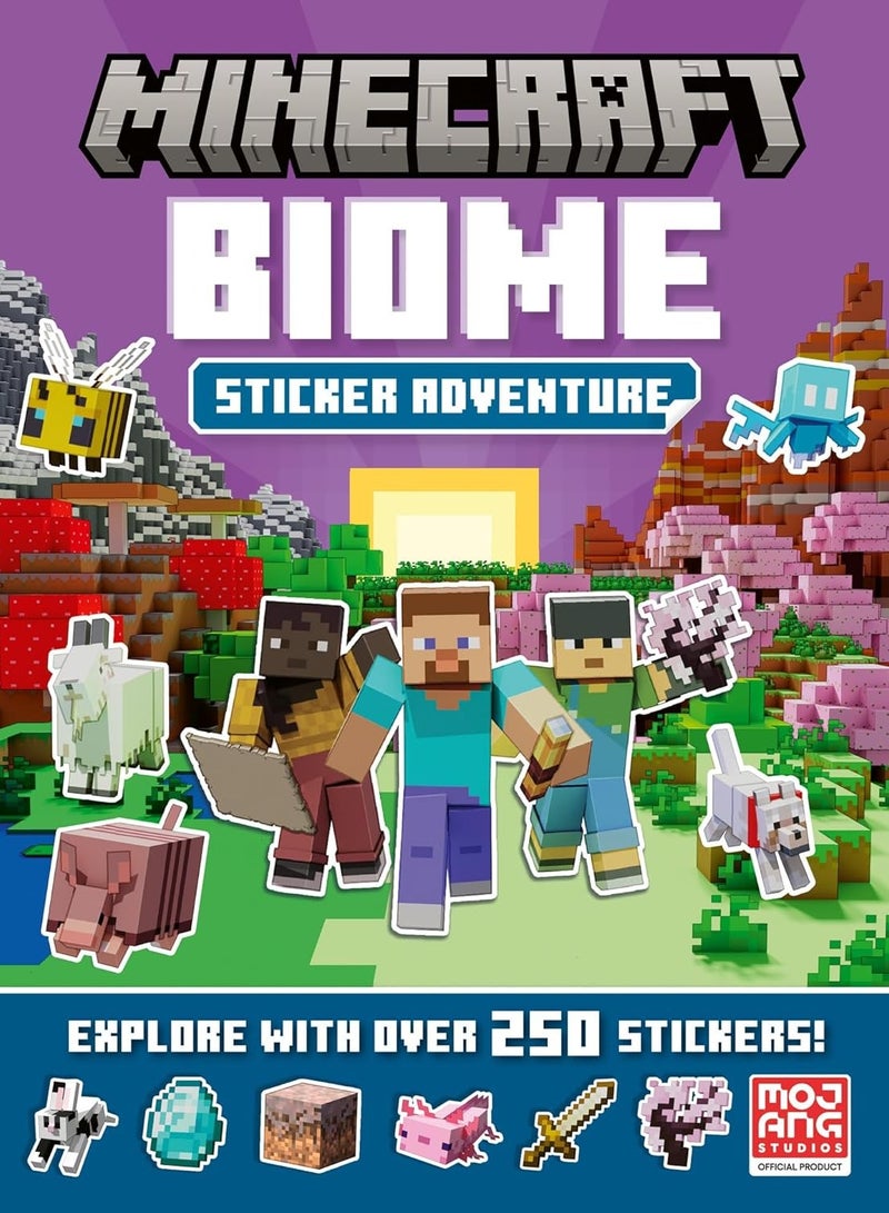 Minecraft Biome Adventure Sticker Book