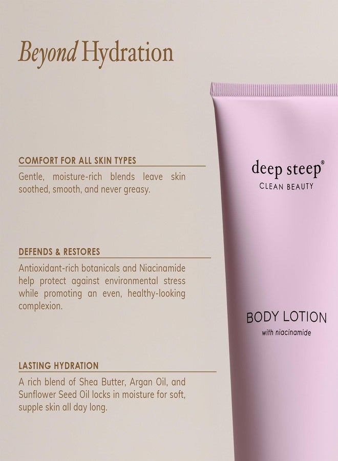 Deep Steep Body Lotion, Fresh Lavender, 8 oz - Moisturizer with Coconut Oil, Shea Butter, Argan Oil, Aloe Vera & Niacinamide - Vegan, Clean Beauty, Daily Skin Hydration - Image 5