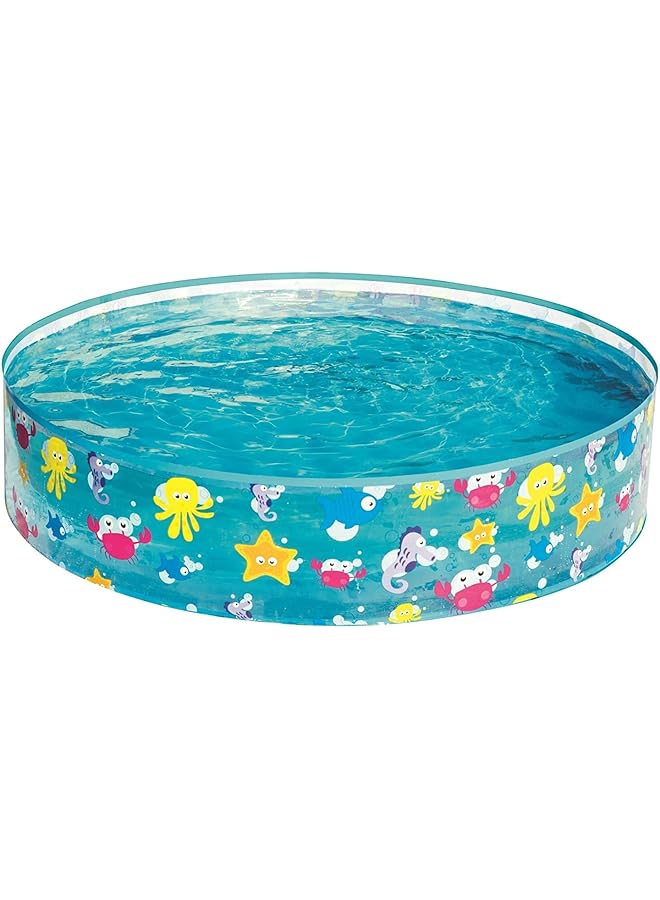 Bestway Fill 'N Fun Sparking Sea Pool 122Cm X H25Cm - Image 1