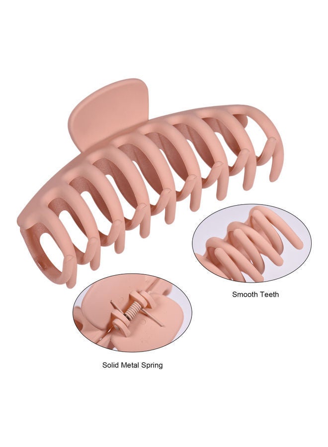 NIBEMINENT 6-Piece Plastic Hair Grip Claw Clips Multicolor - Image 4