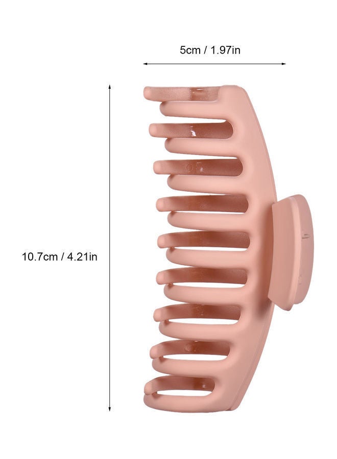 NIBEMINENT 6-Piece Plastic Hair Grip Claw Clips Multicolor - Image 5