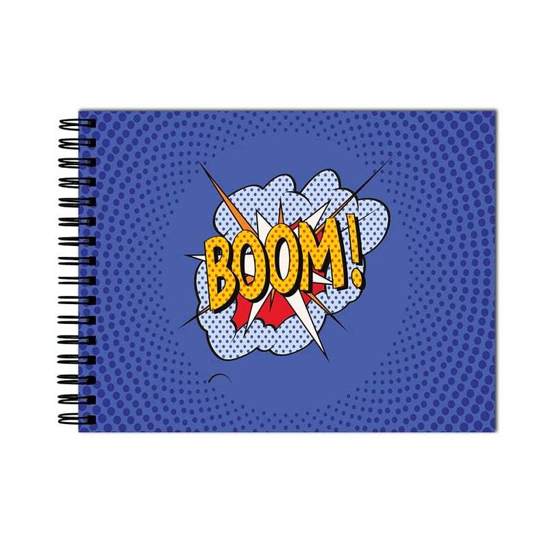 Tinywalk H Sketch Book Drawing Pad Landscape Sketch Book Notepad Thick Sheets (A4 Size,100 Sheets/200 Pages, Pack of 1) - Image 1
